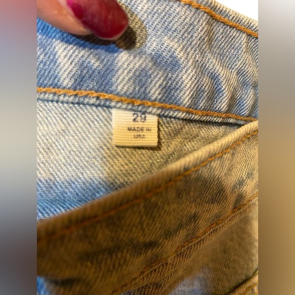 NWT Free People denim Jean shirts Size 29 - Picture 5 of 7